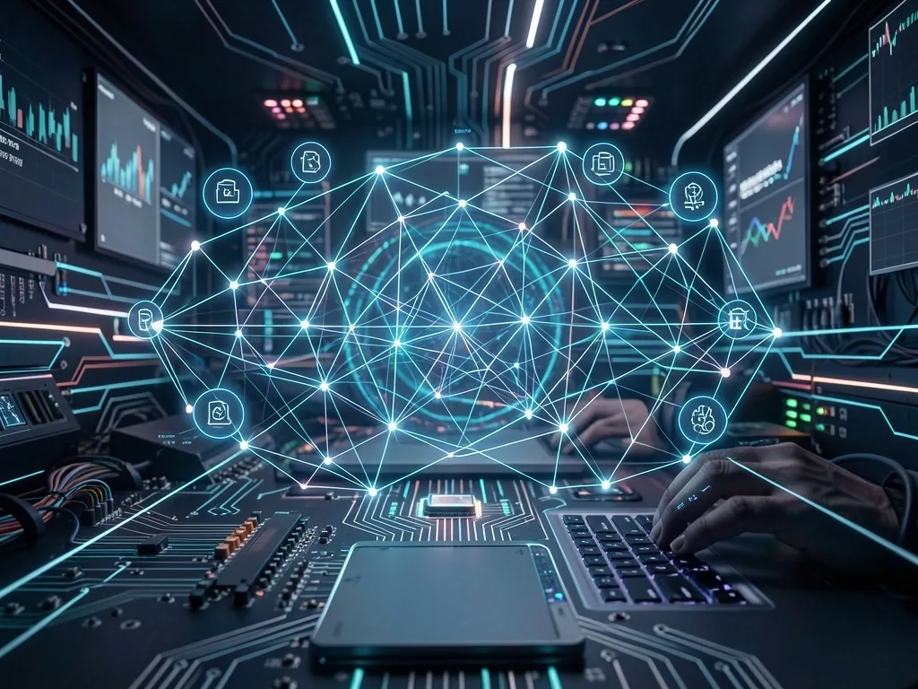 DeFi network visualization